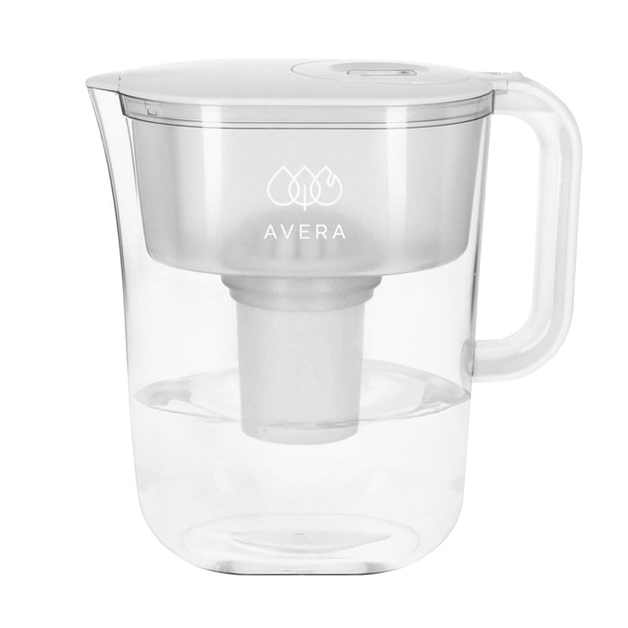 Jarra filtradora de agua 3.5 L - filtro de carbón activado de carga de plata