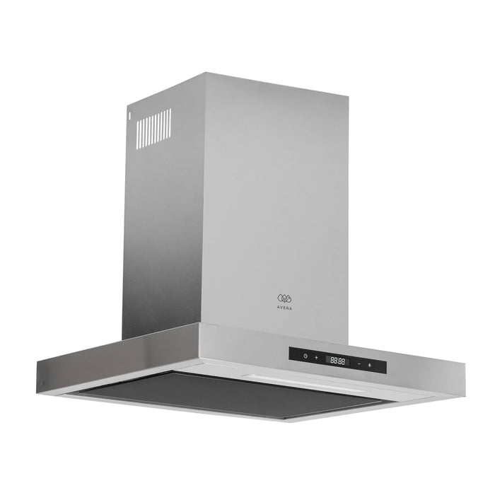 Campana de cocina de pared tipo T 60 cm acero inoxidable con tecnología sin contacto
