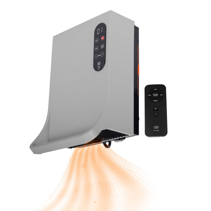 Calefactor eléctrico de pared 3 en 1 con toallero, secador y deshumidificador 15m2