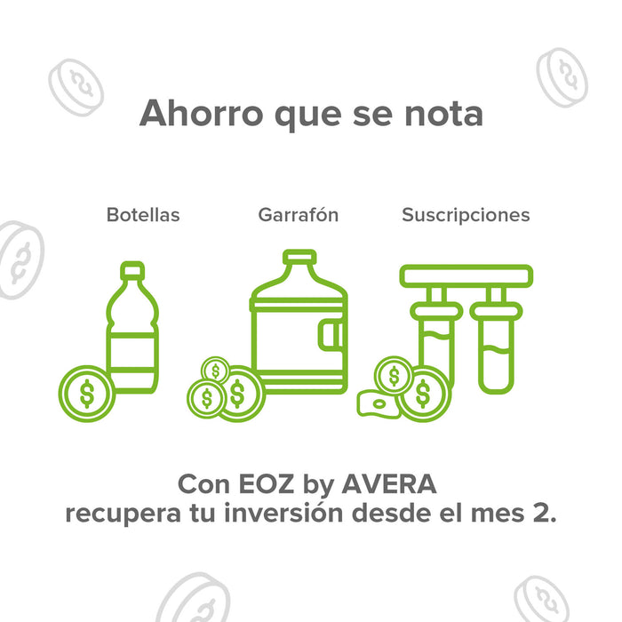 Filtro purificador de agua para grifo AquaEOZ by AVERA