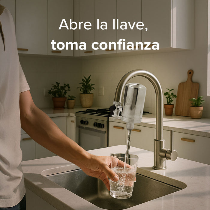 Filtro purificador de agua para grifo AquaEOZ by AVERA