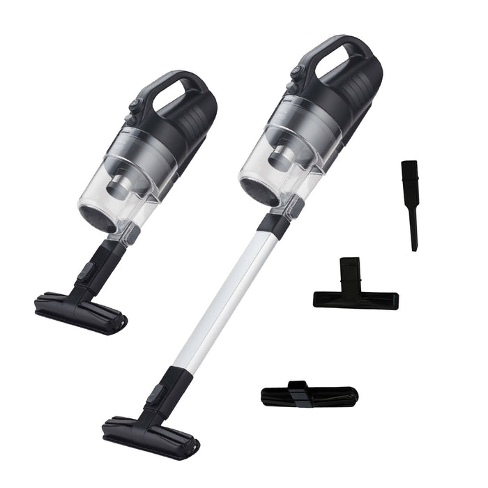Aspiradora 2 en 1 inalámbrica 80 W + 3 cepillos