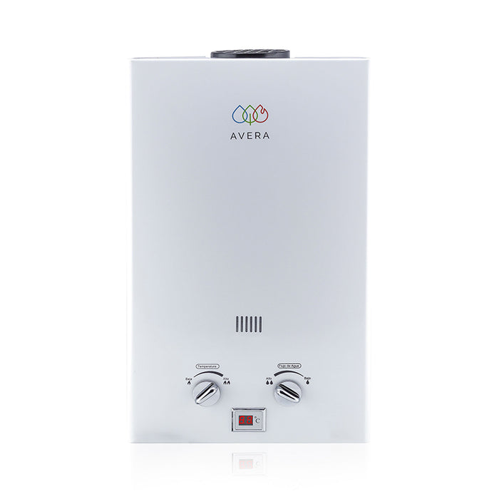 Combo Calentador instantáneo gas LP 12 L + Presurizador 35 L