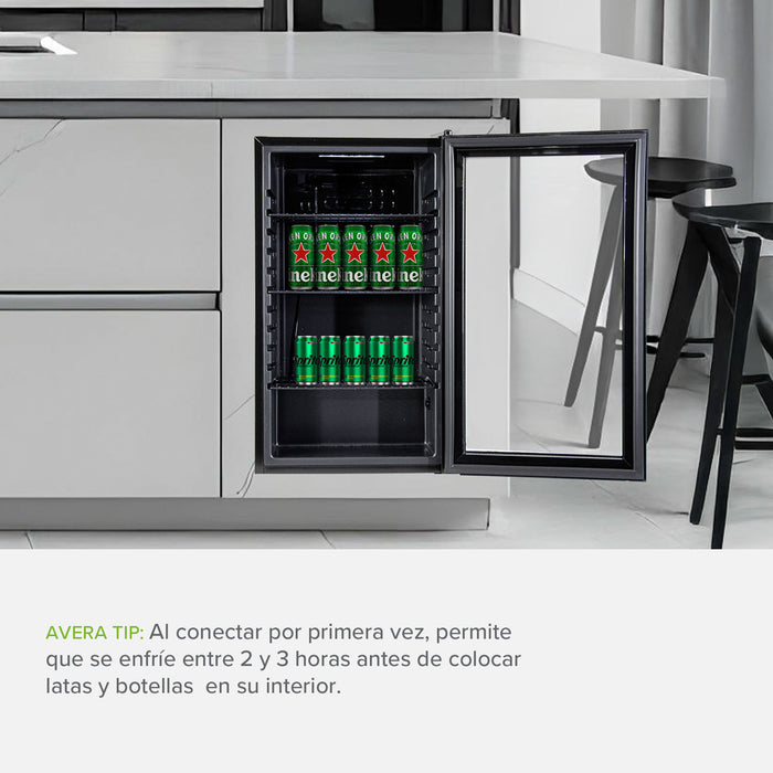 Refrigerador enfriador de bebidas 115 latas Capacidad 85L