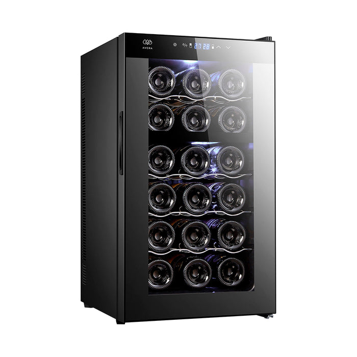 Cava de vinos 18 botellas con 2 zonas de temperatura Capacidad 50L