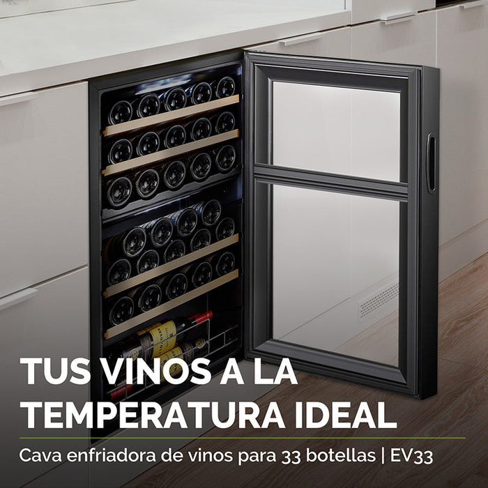 Cava grande empotrada en gabinete de cocina