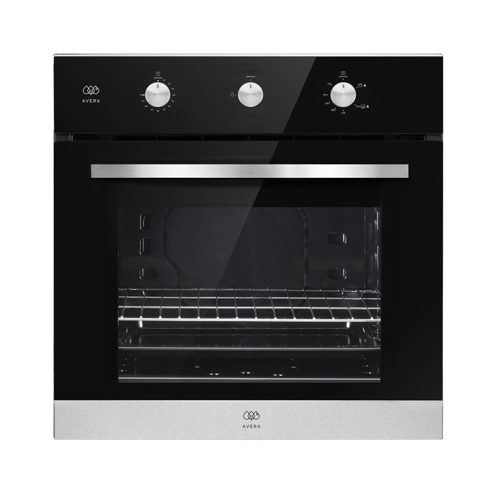 Horno empotrable a gas natural 60 cm con 3 perillas 58 L