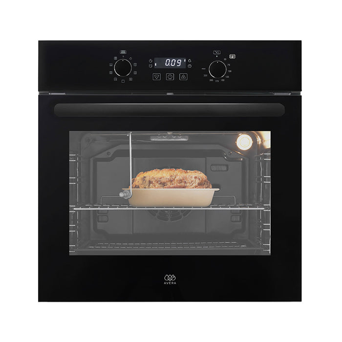 Horno eléctrico empotrable con control de perillas y panel digital