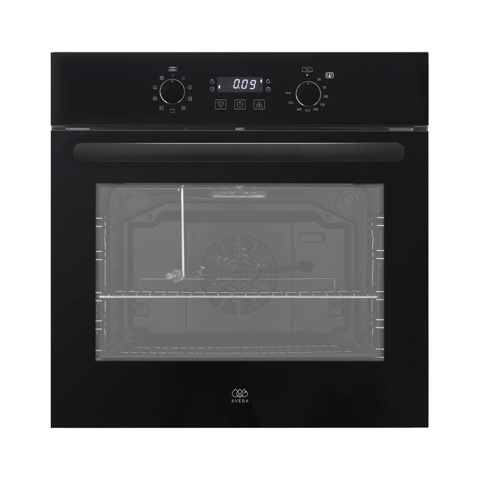 Horno empotrable eléctrico 220 V 59 cm hasta 250° digital con 9 funciones integradas