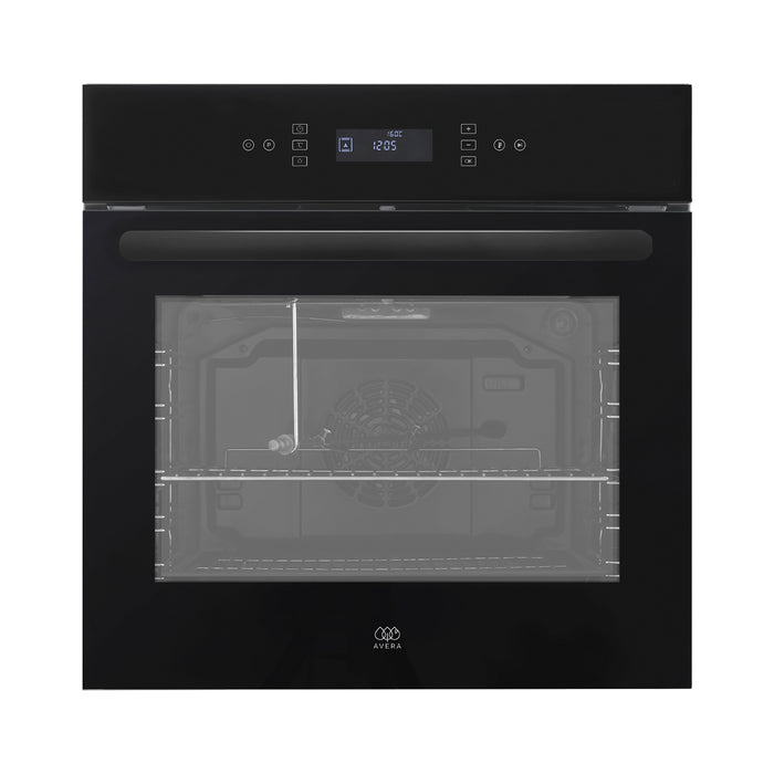 Horno empotrable eléctrico 220 V 59 cm hasta 250° digital con 11 funciones integradas + control WiFi