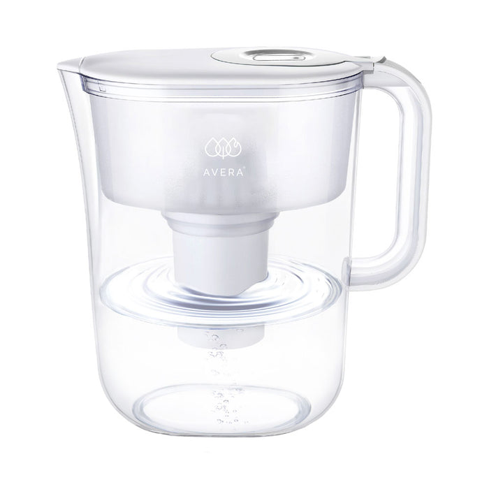 Jarra filtradora de agua 3.5 L - filtro de carbón activado de carga de plata