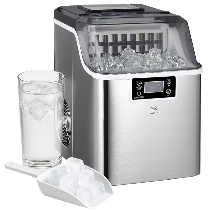 Máquina de hielo 3.2 L con temporizador - hasta 20 kg al día