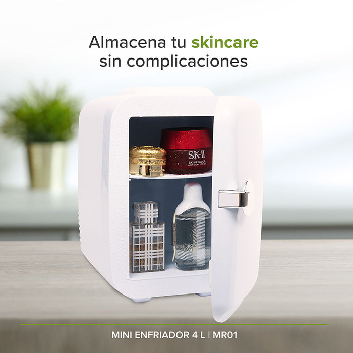 Mini refri para guardar skincare