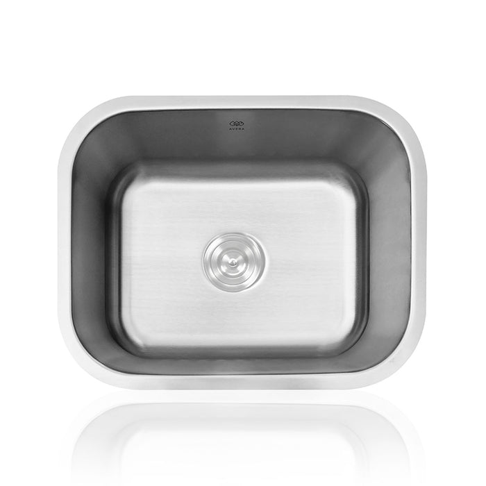 Tarja fregadero de acero inoxidable de submontaje – 1 tina