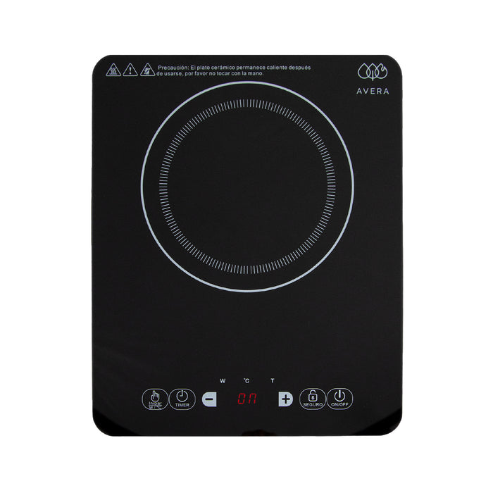 Parrilla de inducción 1 quemador 29 cm 1500 W 110 V