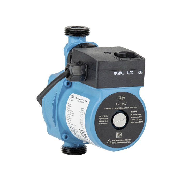 Combo Calentador modulante gas LP 14 L + Presurizador 35 L