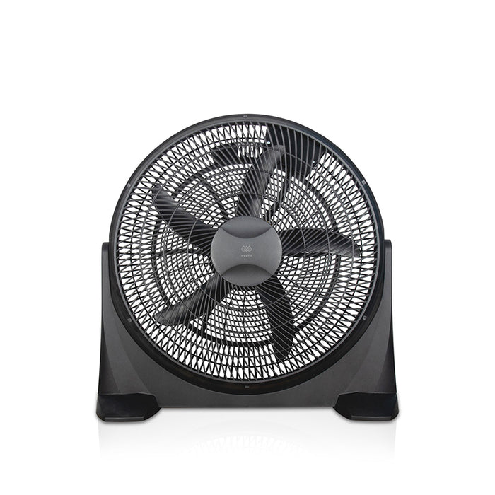 Ventilador de piso 23” con 5 aspas y ángulos ajustables
