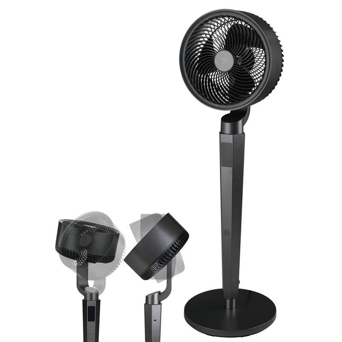 Ventilador de 24 velocidades, silencioso, rotación 360°, oscilación 120° con control