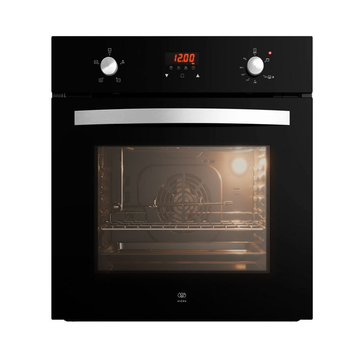 Horno empotrable mixto gas natural con grill eléctrico 58 L 127 V temporizador digital y 4 funciones