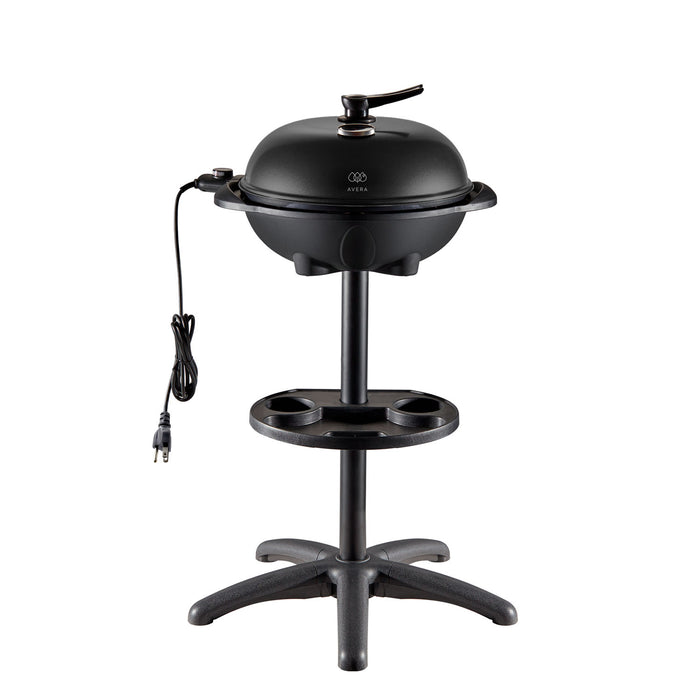 Asador eléctrico de pedestal portátil 16" 42cm