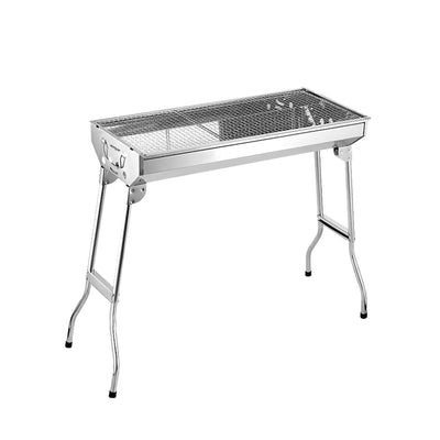 Asador de carbón 28.34" 72 cm plegable y portátil - eurogar