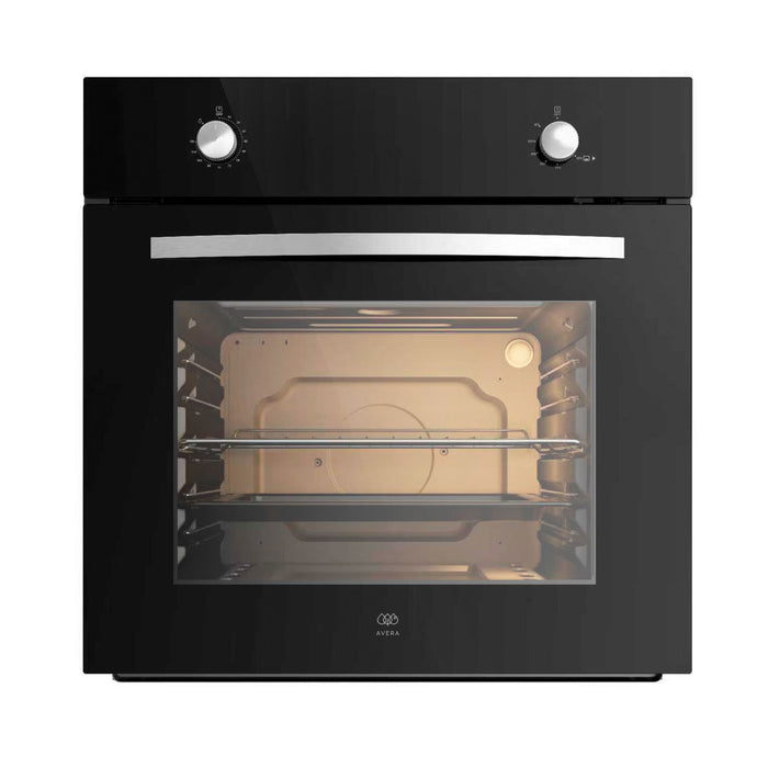 Horno empotrable a gas LP 60 cm con 2 perillas 58 L
