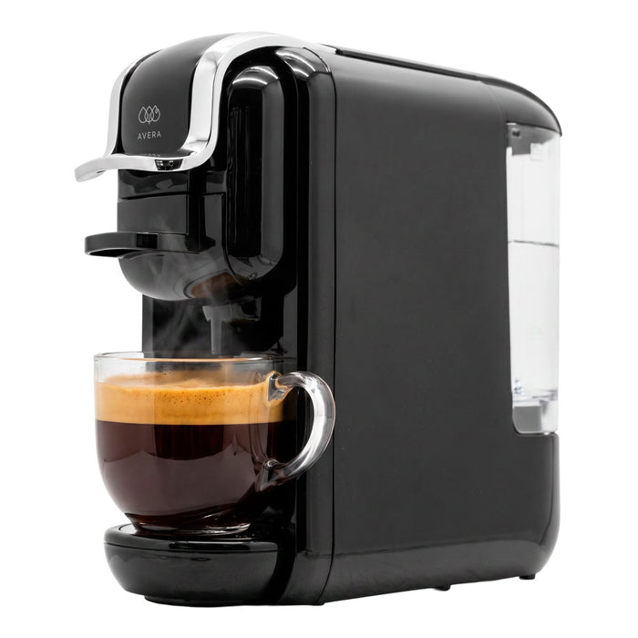 Cafetera compacta para café molido y cápsulas nespresso o dolce gusto - 600 ml