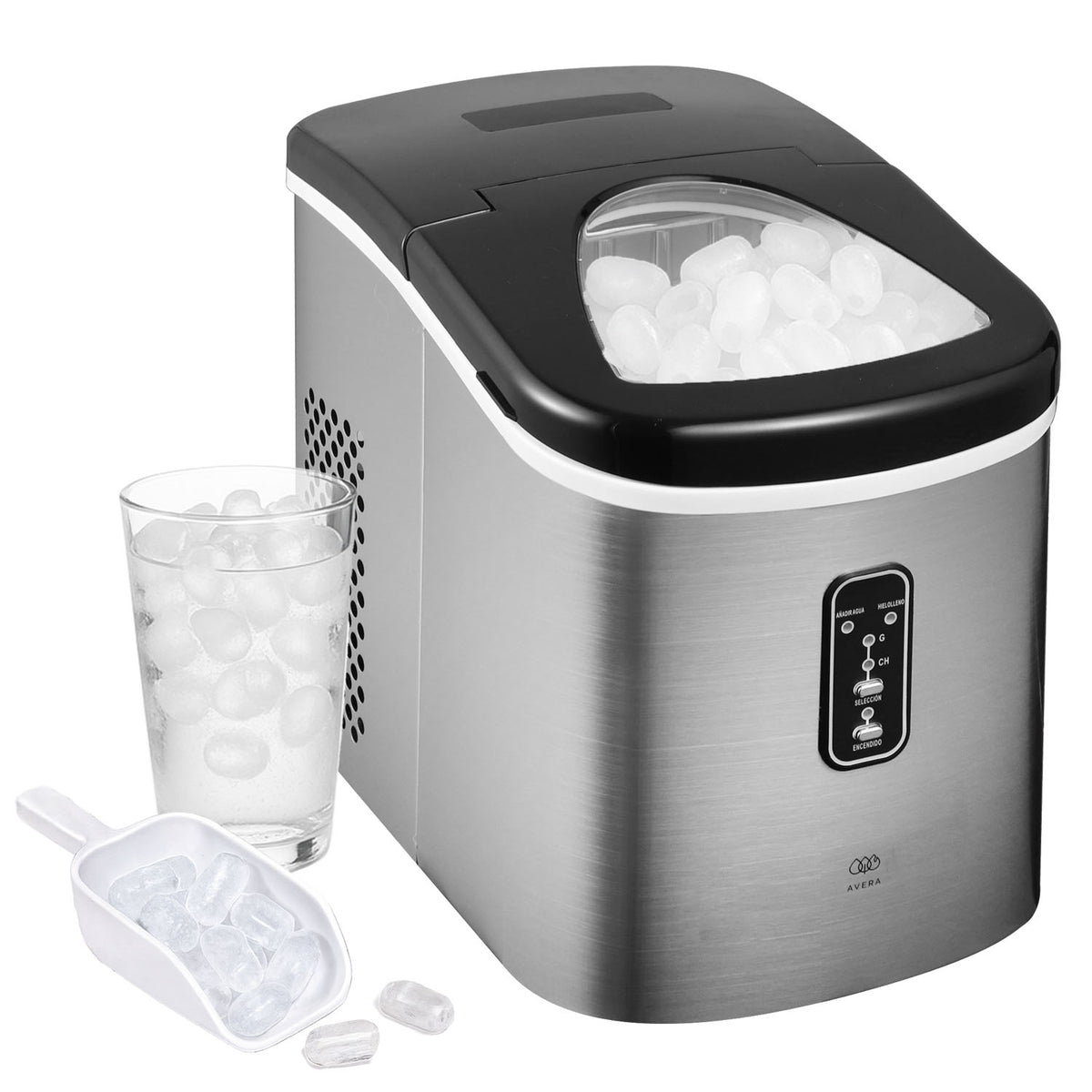 Máquina de hielo 2L - hasta 12 kg al día — Avera