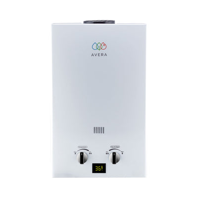 Calentador de agua instantáneo gas LP 12 Litros/Minuto, 2.5 Servicios