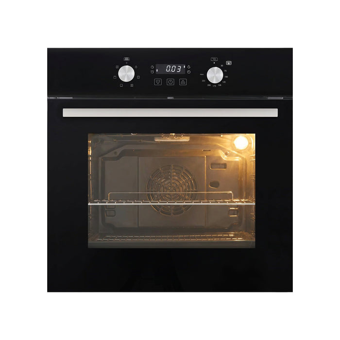 Horno empotrable eléctrico 67 L con temporizador digital y 6 funciones 1800 W 127 V