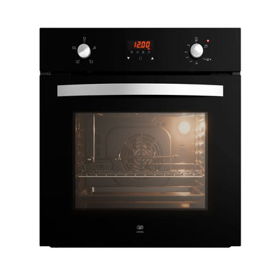 Horno empotrable mixto gas LP con grill eléctrico 58 L 127 V temporizador digital y 4 funciones