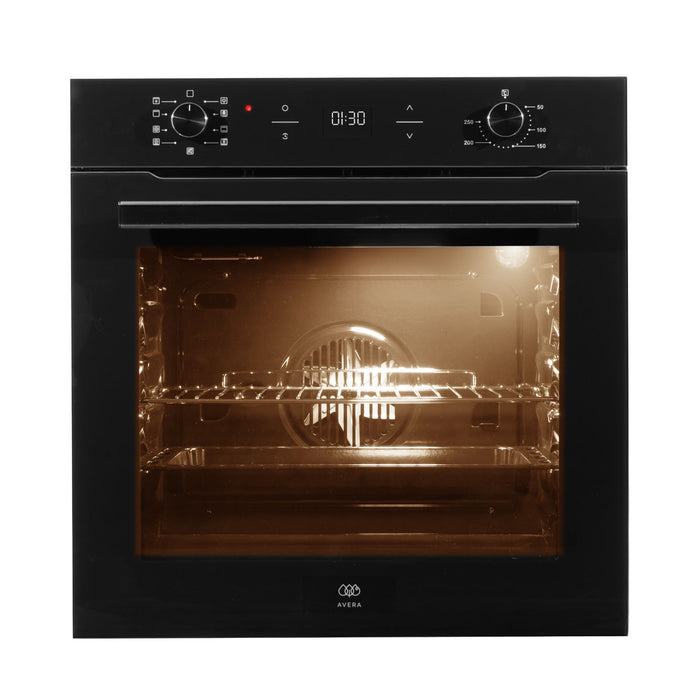 Horno empotrable eléctrico 75 L 220 V digital con freidora de aire y 8 funciones integradas