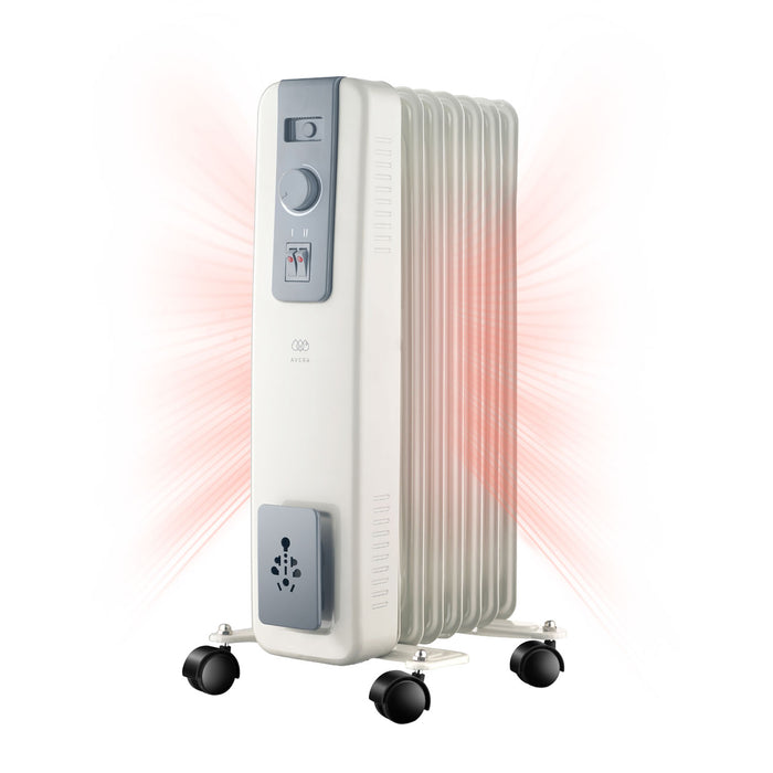 Calefactor eléctrico de aceite con radiador