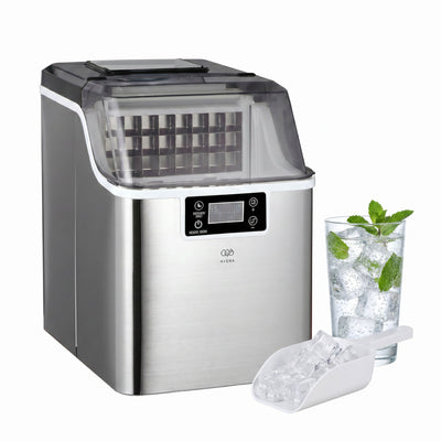 Máquina de hielo 3.2 L con temporizador - hasta 20 kg al día
