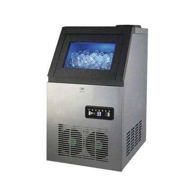 Máquina de hielo comercial con 2 tipos de llenado - hasta 45 kg al día y 11 kg de depósito