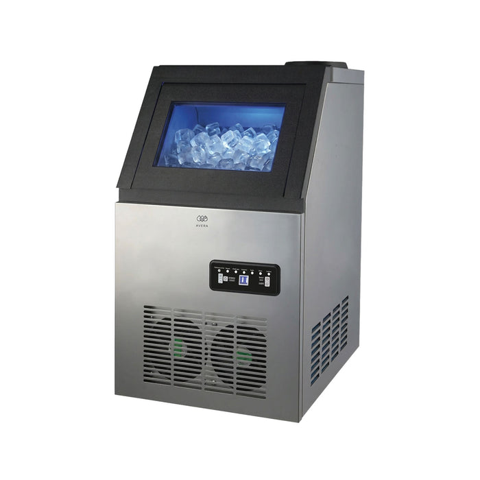 Máquina de hielo comercial con 2 tipos de llenado - hasta 45 kg al día y 11 kg de depósito