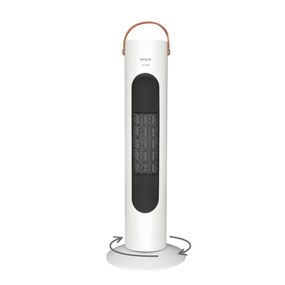 Calefactor eléctrico de cerámico, oscilación 45° - cobertura 15 m2