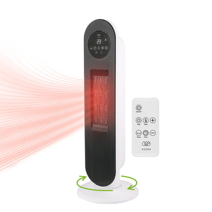 Calefactor eléctrico de cerámica ptc 80° oscilación 1500 W