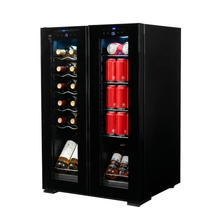 Cava de vinos y enfriador de bebidas 2 en 1 65L