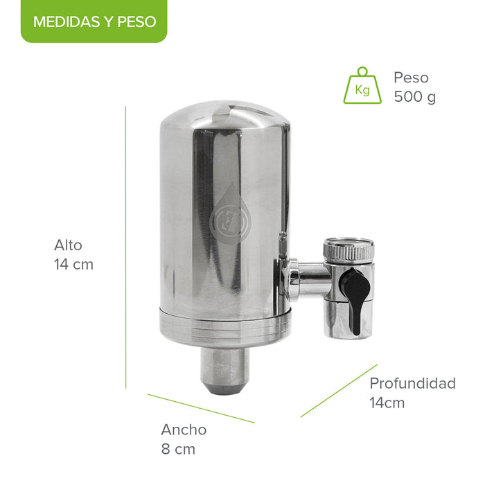 Filtro purificador de agua para grifo EOZ by AVERA