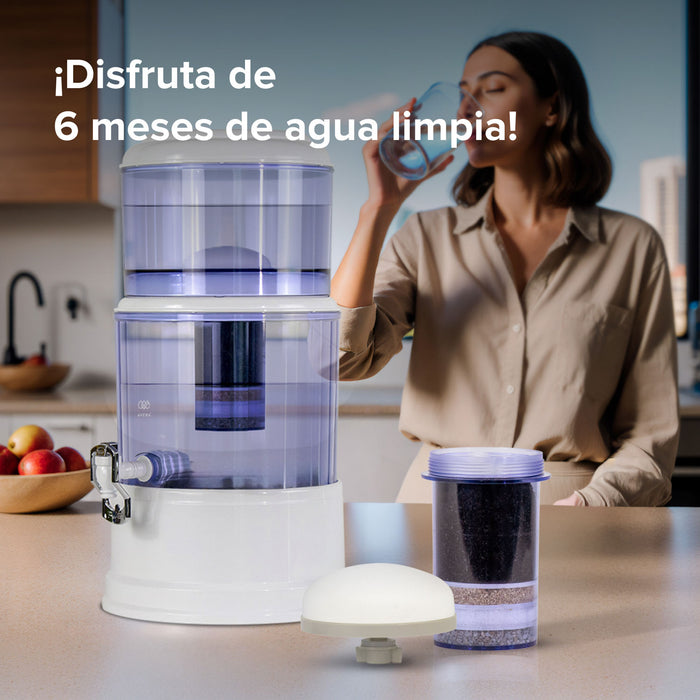 Cartucho de repuesto para filtro de agua 10 L