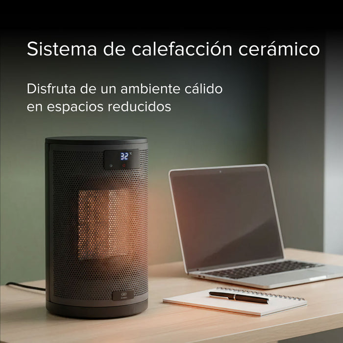 Calefactor eléctrico de cerámica ptc 55° oscilación 1500 W - cobertura 15m2