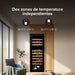 Cava de vinos empotrable para 55 botellas con doble zona de temperatura independiente de 5 a 18 grados.