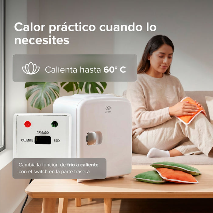 Mini refrigerador portátil 4 L para skincare y auto