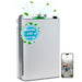Purificador de aire con humidificador inteligente Avera, cobertura 240m² y control por aplicación móvil.