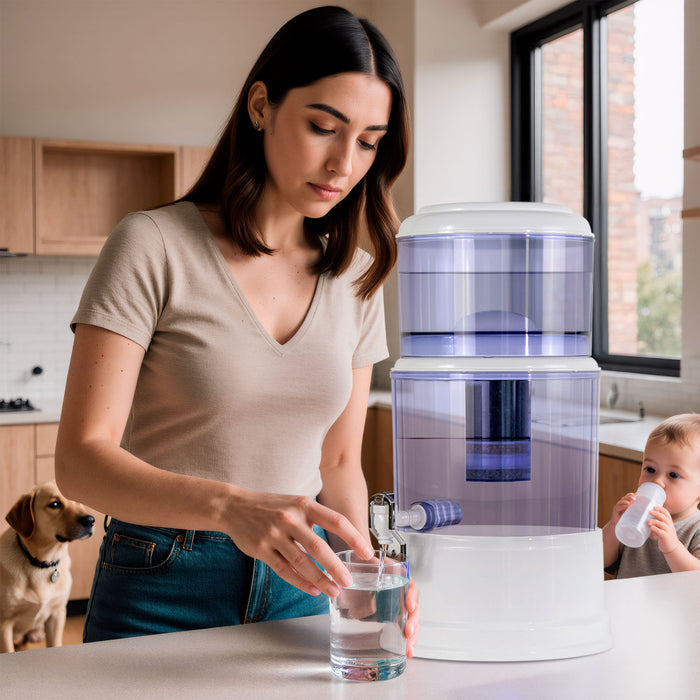 Filtro dispensador de agua 10 L - 5 etapas de filtración