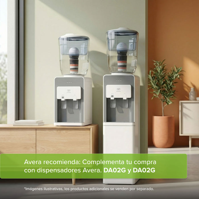 Filtro de agua tipo garrafón 20 L para dispensador