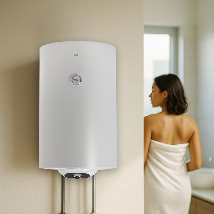 Calentador de agua de depósito eléctrico 80 Litros 127 V, 2 Servicios