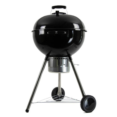 Asador de carbón de 22" 56 cm con termómetro y bandeja de cenizas