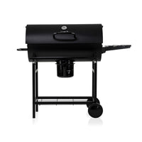 Asador de carbón tipo tambor